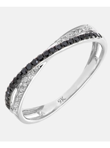 Diamant L'éternel Ring aus 375 Weißgold mit 0.23 Karat Diamant