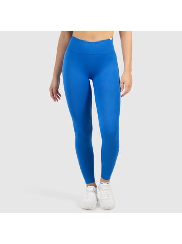 SMILODOX Leggings Myrah Scrunch in Blau
