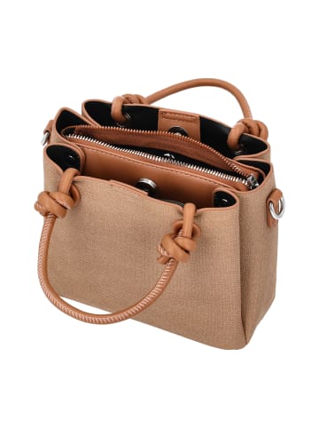 Usha Women Handbag in Beige