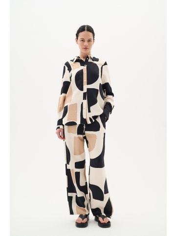 InWear Casual Hose CominoIW Straight fit in Neutral Soft Blocks