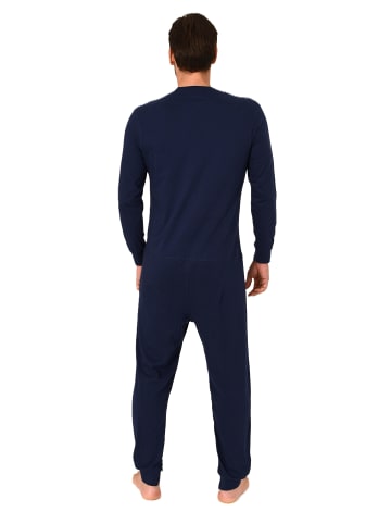 NORMANN Pflegeoverall langarm Reißverschluss Bein - 88538 in blau