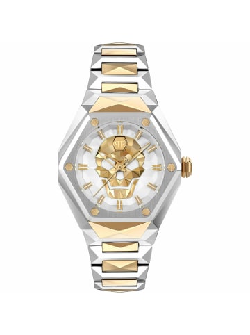 Philipp Plein Analoguhr für Damen in silber