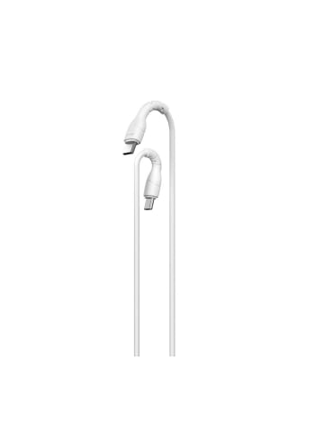 COFI 1453 Devia 30er Set Kabel USB Typ C zu USB Typ C 1m 3A  weiß in Weiß
