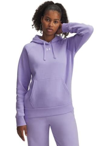 Under Armour Hoodie "Rival Fleece Hoodie" in Lila