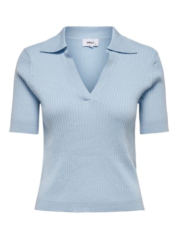 ONLY Poloshirt ONLNIMONE S/S LIFE in Blau