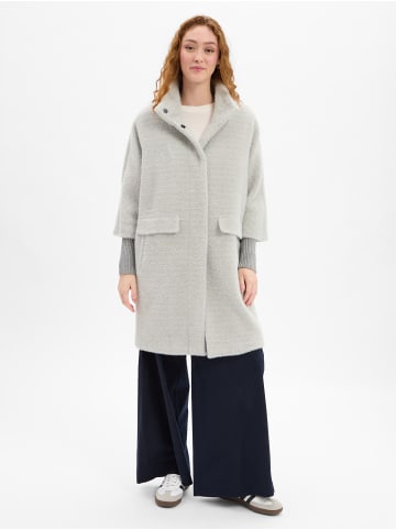 comma Mantel in hellgrau