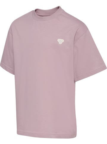 Hummel Shirt "Hmljr Loose T-Shirt S/S Bee" in Lila