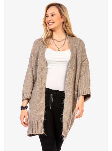 Cipo & Baxx Cardigan in Beige