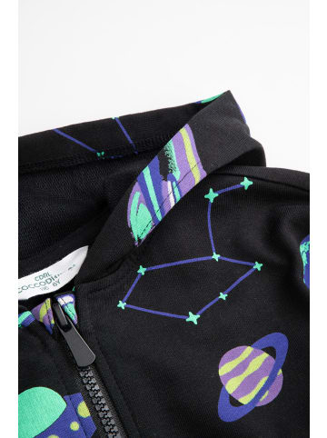 Coccodrillo Reißverschlussjacke in schwarz