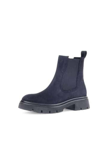 Gabor Chelsea Boots in blau