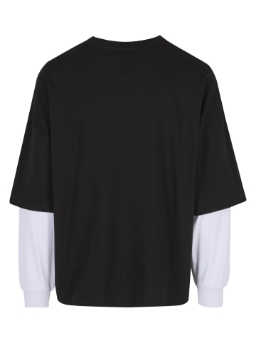 DEF Long Sleef in jetblack/brightwhite