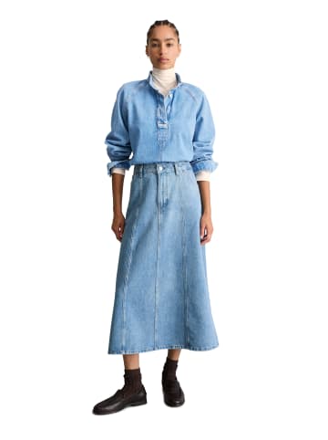 Marc O'Polo DENIM Jeansrock flared in Medium Blue