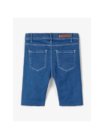 name it Mädchen Skinny Fit Jeans Shorts in Blau