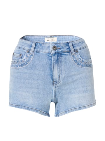 KOROSHI Minishorts. in blau