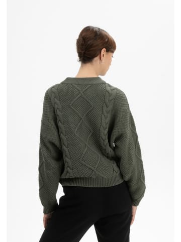 MELA Zopfmuster Strickpullover SAMAIRA