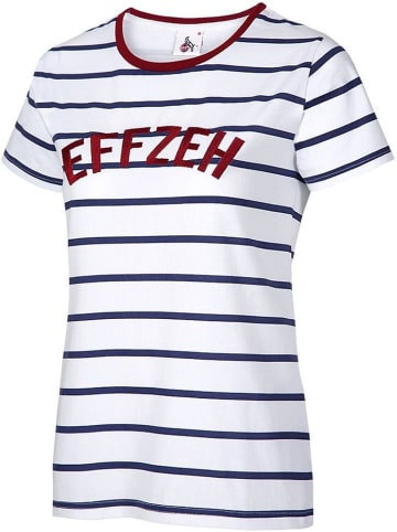 Fußballverein 1. FC Köln Shirt "T-Shirt Seerosenweg" in Weiß