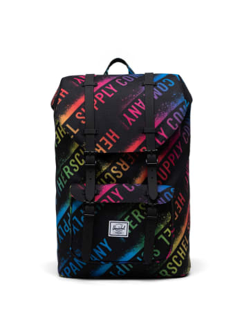 Herschel Little America Mid 17 - Rucksack 40 cm in stencil roll call rainbow