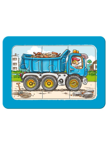 Ravensburger Bagger, Traktor und Kipplader. My first puzzle - Rahmenpuzzle 3 x 6 Teile |...