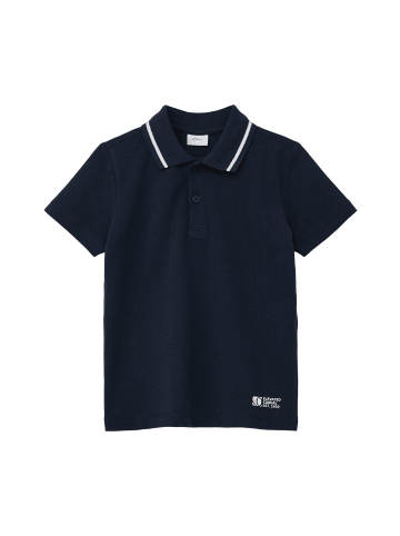 s.Oliver Polo-Shirt kurzarm in Blau