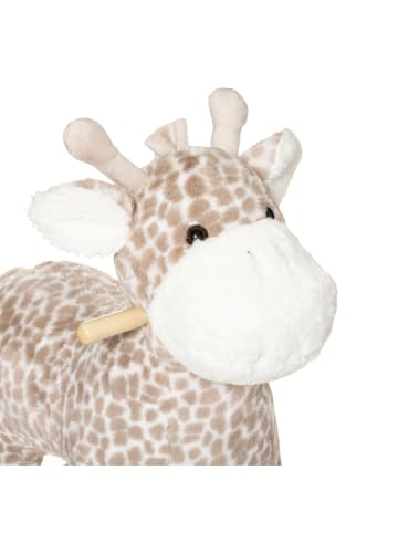 Atmosphera Créateur d'intérieur Schaukel-Giraffe in Braun, (B) 32,5 x (H) 55 x (L) 64 cm