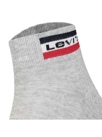 Levi´s Socken 6er Pack in Blau/Grau