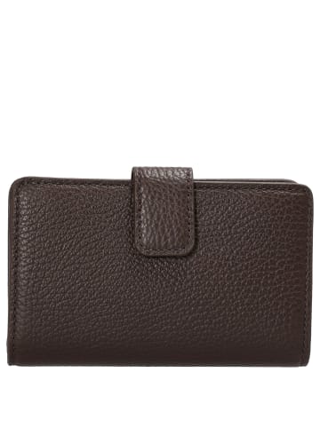 COCCINELLE Metallic Soft - Geldbörse 8cc 13.5 cm (brunette) in brunette