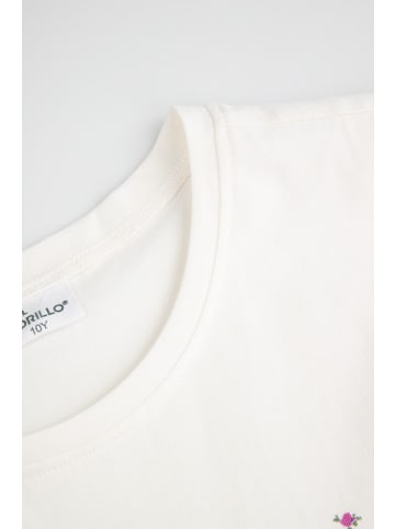 Coccodrillo T-Shirt mit kurzen Ärmeln in ecru