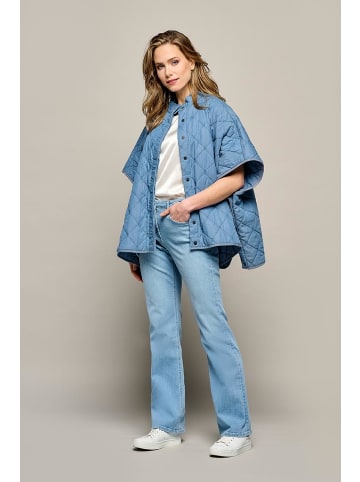 Mart Visser Dani Jeans-Ponchojacke Blau