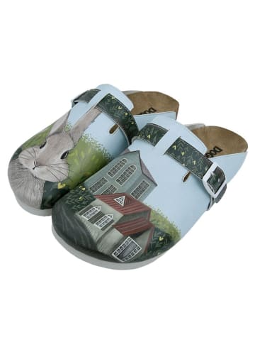 Dogo Comfie Hausschuhe - Going on an Adventure 41 in Blau