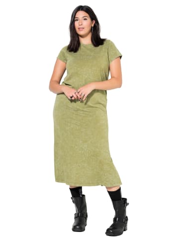 Studio Untold Jerseykleid in pistaziengrün