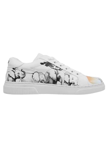 Dogo Ace Sneakers - Sunset Animals 41 in Weiß