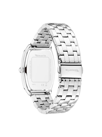Tamaris Uhr The Tenneau Square in silber