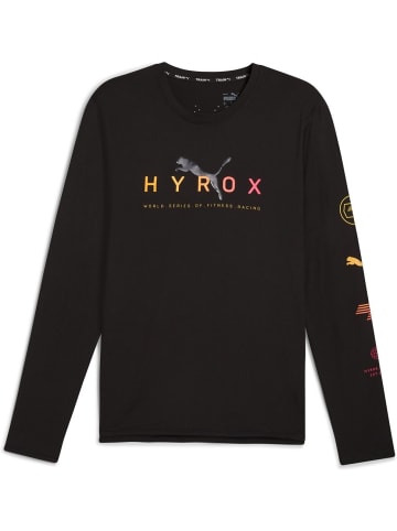 Puma T-Shirt "Hyrox x Run Cloudspun Longsleeve Tee" in Schwarz