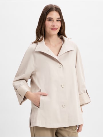 comma Jacke in kitt