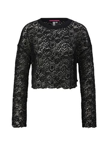 QS T-Shirt in 9999_schwarz