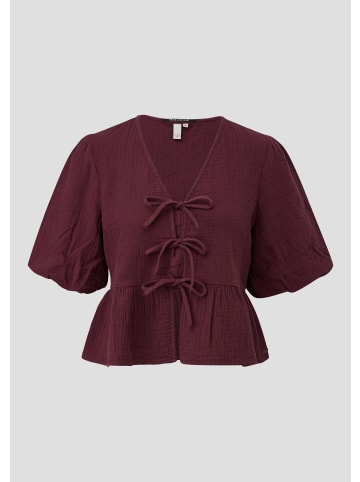 QS Bluse in 4923_bordeaux