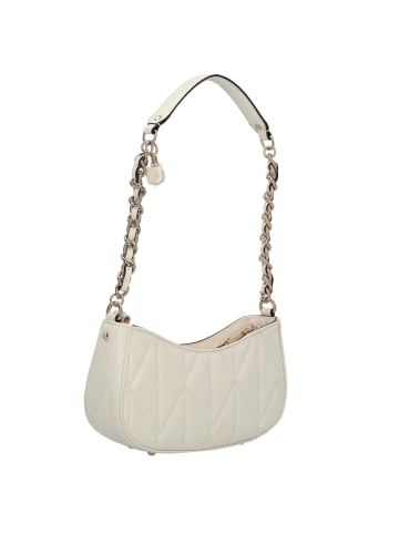 Guess Aldina Schultertasche 24 cm in off white