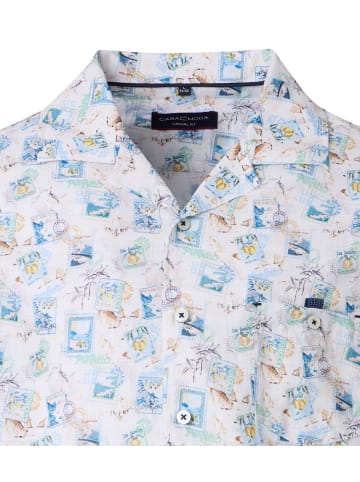 CASAMODA Freizeithemd Kurzarm in Blau