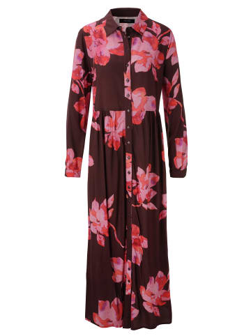 Aniston CASUAL Maxikleid in dunkelbordeaux-rosa-orange-rot-lila-rosé
