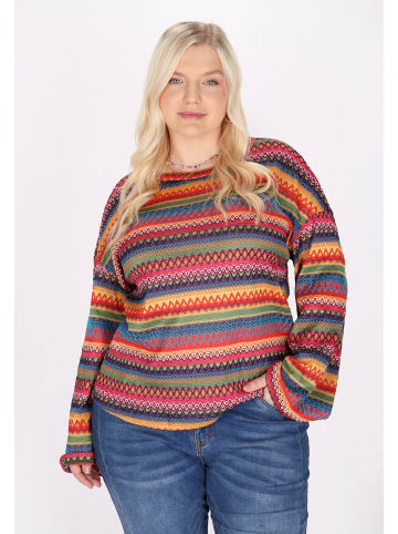 IZIA Plus Size Blouse in Red