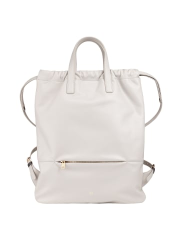 DuDu Ellesmere City Rucksack Leder 44 cm pearl