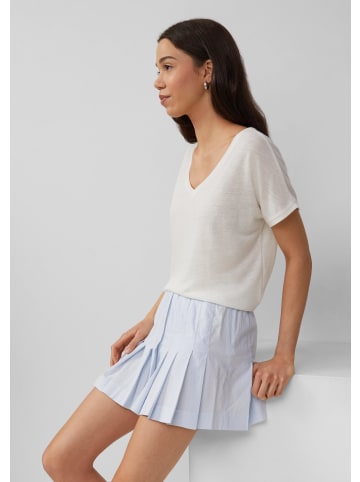 QS T-Shirt in 0200_creme