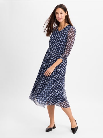 More & More Kleid in marine hellblau - 0001