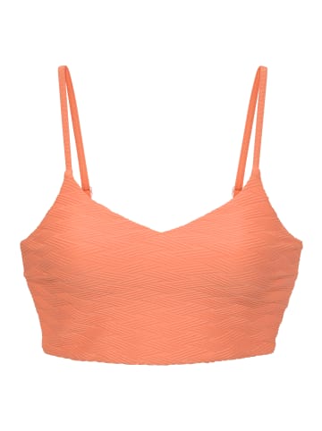 Sunseeker Crop-Bikini-Top in peach