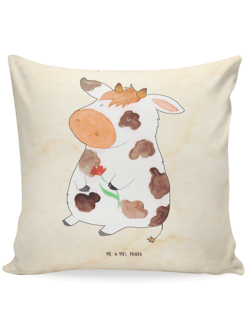 Mr. & Mrs. Panda Kuschelkissen 40x40 Kuh ohne Spruch in Vintage