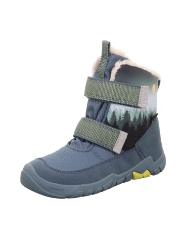 superfit Barfußschuh TRACE in Blau/Gelb