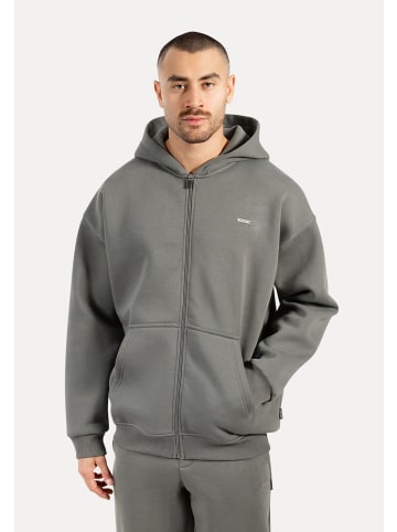 SMILODOX Zip Hoodie Cedrik in Grau