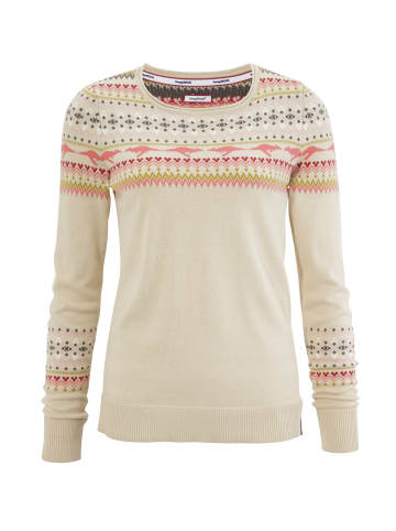 Kangaroos Norwegerpullover in beige