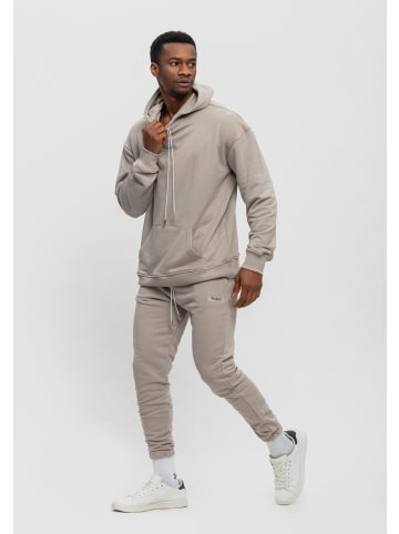Tom Barron Jogginganzug mit Hoodie in BRAUN