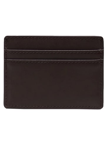 Herschel Herschel Charlie Leather RFID Wallet in Braun